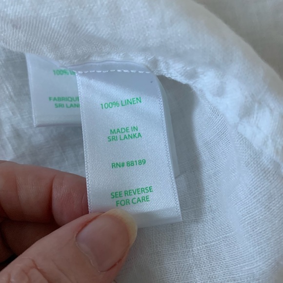 Lilly Pulitzer Men's White Casual Button Down Shirt size Medium - Picture 6 of 7